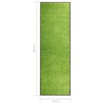 Paillasson lavable Vert 60x180 cm – Image 5