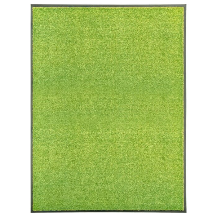 Paillasson lavable Vert 90x120 cm – Image 1