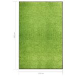 Paillasson lavable Vert 120x180 cm – Image 5