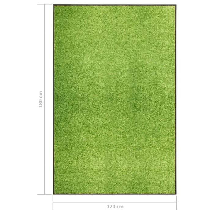 Paillasson lavable Vert 120x180 cm – Image 5