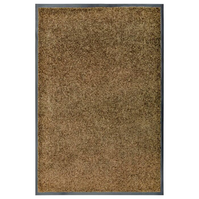 VXL8720286064863_a_en_hd_1.jpg Paillasson lavable Marron 60x90 cm – Image 1
