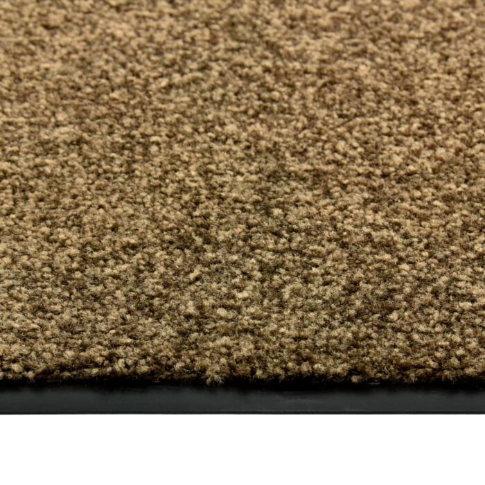 Paillasson lavable Marron 60x90 cm – Image 3