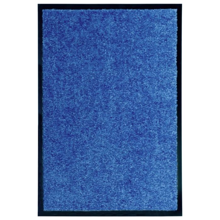 Paillasson lavable Bleu 40x60 cm – Image 1