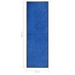 Paillasson lavable Bleu 60x180 cm – Image 5
