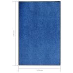 Paillasson lavable Bleu 120x180 cm – Image 5