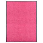 Paillasson lavable Rose 90x120 cm