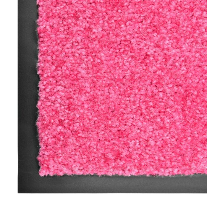 Paillasson lavable Rose 90x120 cm – Image 3
