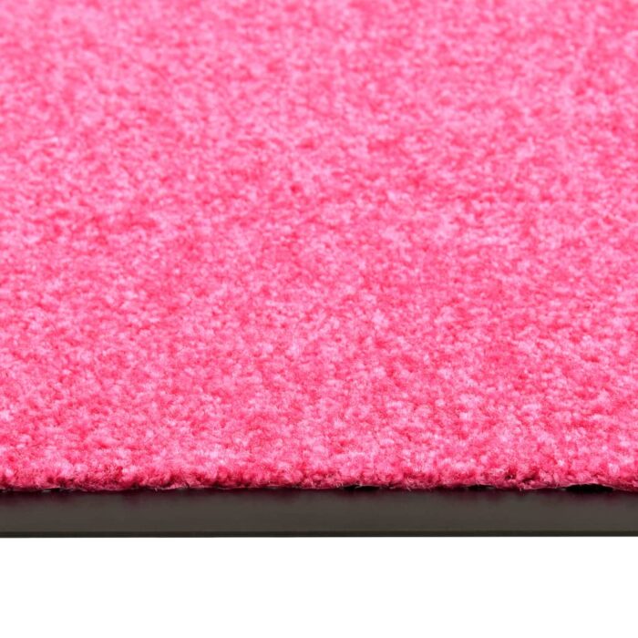 Paillasson lavable Rose 90x120 cm – Image 4