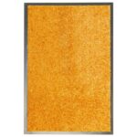Paillasson lavable Orange 40x60 cm