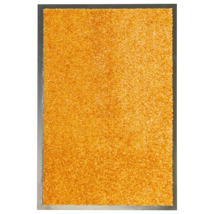Paillasson lavable Orange 40x60 cm – Image 1