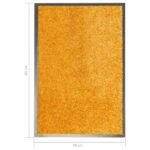 Paillasson lavable Orange 40x60 cm – Image 5