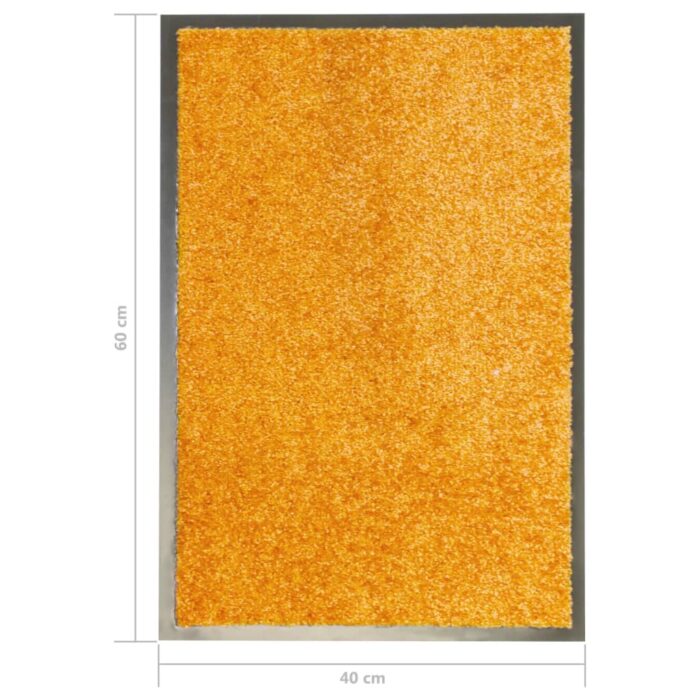 Paillasson lavable Orange 40x60 cm – Image 5