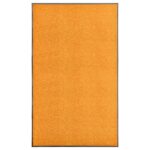 Paillasson lavable Orange 90x150 cm