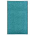 Paillasson lavable Cyan 90x150 cm