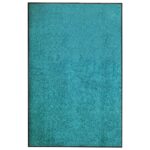 Paillasson lavable Cyan 120x180 cm