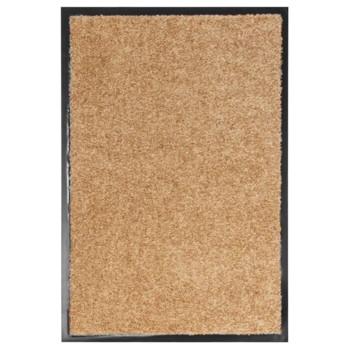 Paillasson lavable Crème 40x60 cm – Image 1