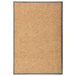 Paillasson lavable Crème 60x90 cm