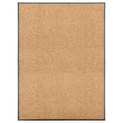 Paillasson lavable Crème 90x120 cm