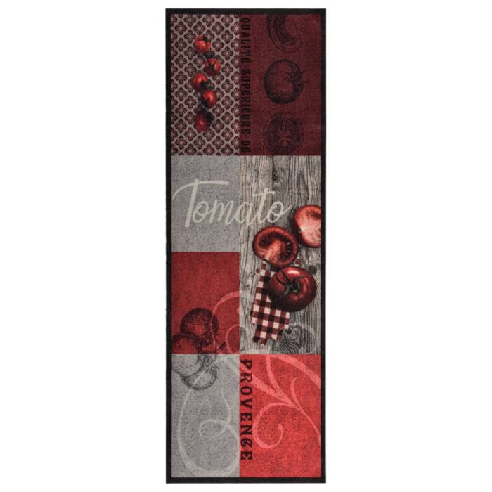 Tapis de sol de cuisine lavable Tomate 45x150 cm – Image 1