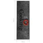 Tapis de sol de cuisine lavable Cooking 60x180 cm – Image 4