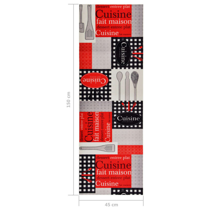 Tapis de sol de cuisine lavable Cuisine 45x150 cm – Image 5