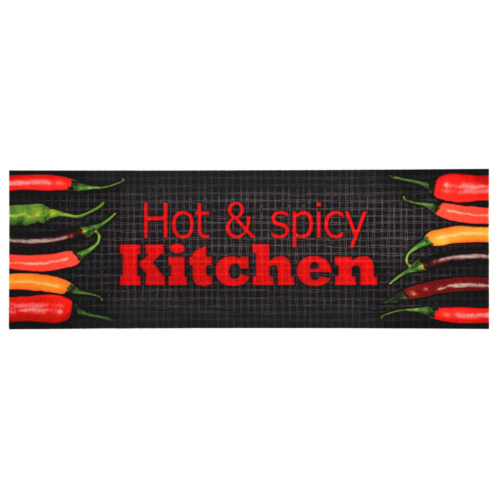 Tapis de sol de cuisine lavable Hot&Spicy 45x150 cm – Image 2