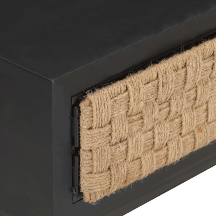 Table basse 90x60x35 cm Bois de manguier massif – Image 4