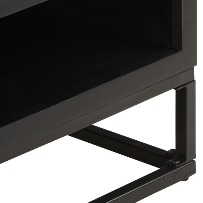 Table basse 90x60x35 cm Bois de manguier massif – Image 5