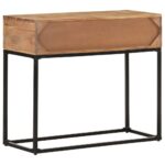 Table console 90x35x76 cm Bois d'acacia massif – Image 5