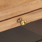 Table de chevet 40x30x50 cm Bois d'acacia massif – Image 2