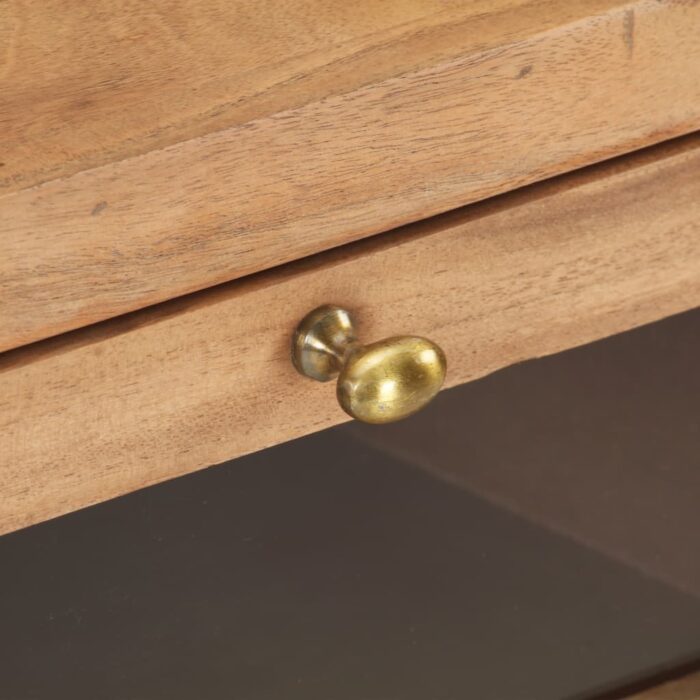 Table de chevet 40x30x50 cm Bois d'acacia massif – Image 2