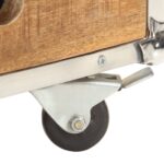 Table basse 89x59x33 cm Bois massif de manguier brut – Image 5