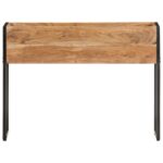 Jardinière 90x20x68 cm Bois massif d'acacia – Image 2