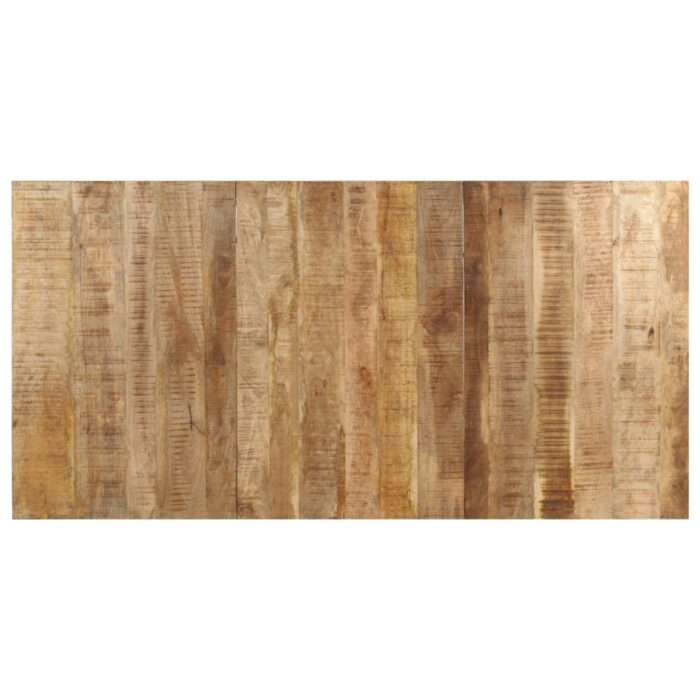 Table de salle à manger 200x100x76 cm Bois de manguier solide – Image 2