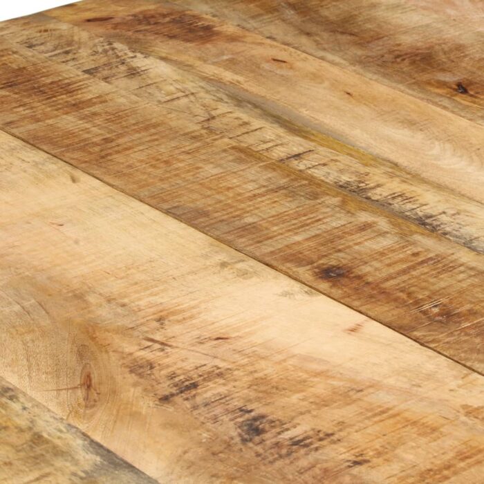 Table de salle à manger 200x100x76 cm Bois de manguier solide – Image 5