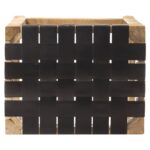 Tabourets de bar lot de 2 noir cuir véritable 75 cm – Image 3