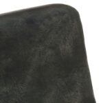 Canapé à 2 places gris délavé cuir véritable – Image 5