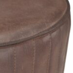 Tabouret de bar Marron Cuir véritable – Image 2