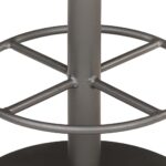 Tabouret de bar Marron Cuir véritable – Image 3