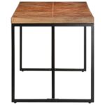 Table à dîner 140x70x76 cm Bois massif d'acacia et de manguier – Image 2
