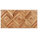 Table à manger 180x90x76 cm Bois massif d'acacia et de manguier – Image 3