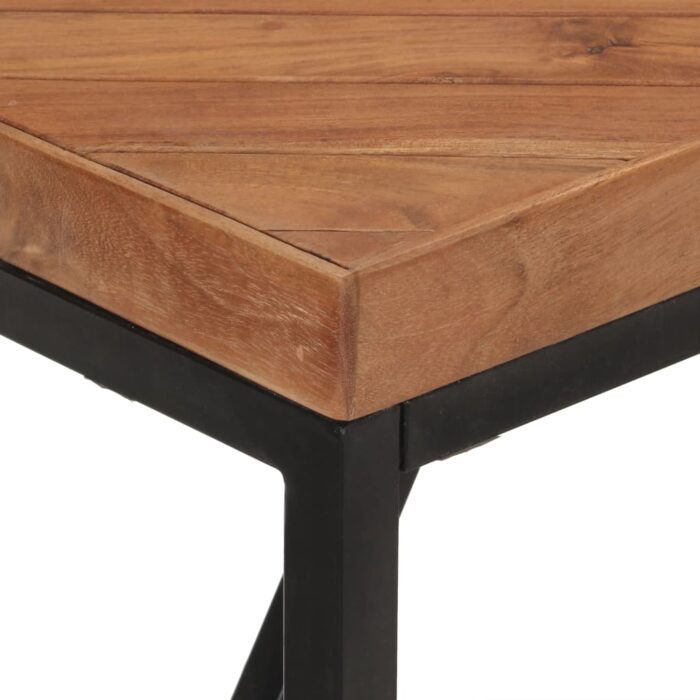 Table à dîner 180x90x76 cm Bois massif d'acacia et de manguier – Image 4