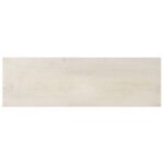 Table console Blanc 115x35x77 cm Bois de manguier brut – Image 2