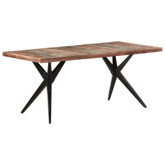 Table à manger 180x90x76 cm Bois de récupération massif – Image 1