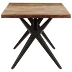 Table à manger 180x90x76 cm Bois de récupération massif – Image 2