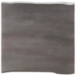 Table basse avec bord naturel 60x60x40 cm Bois d'acacia massif – Image 5