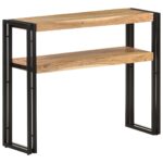 Table console 90x30x75 cm Bois d'acacia massif – Image 5