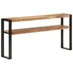 Table console 150x30x75 cm Bois d'acacia solide