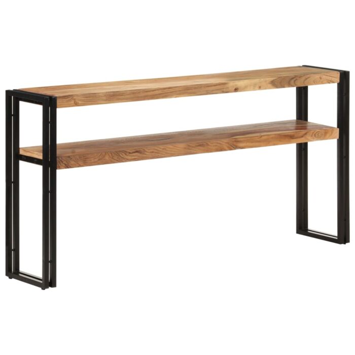 Table console 150x30x75 cm Bois d'acacia solide – Image 1