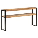 Table console 150x30x75 cm Bois d'acacia solide – Image 5